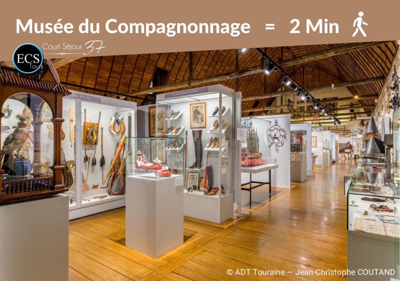 Apartamento Le Constantine - Quartier Historique - Charme & Ancien Tours Exterior foto
